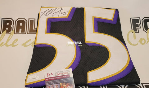 Autographed Jerseys Terrell Suggs Autographed Baltimore Ravens Jersey