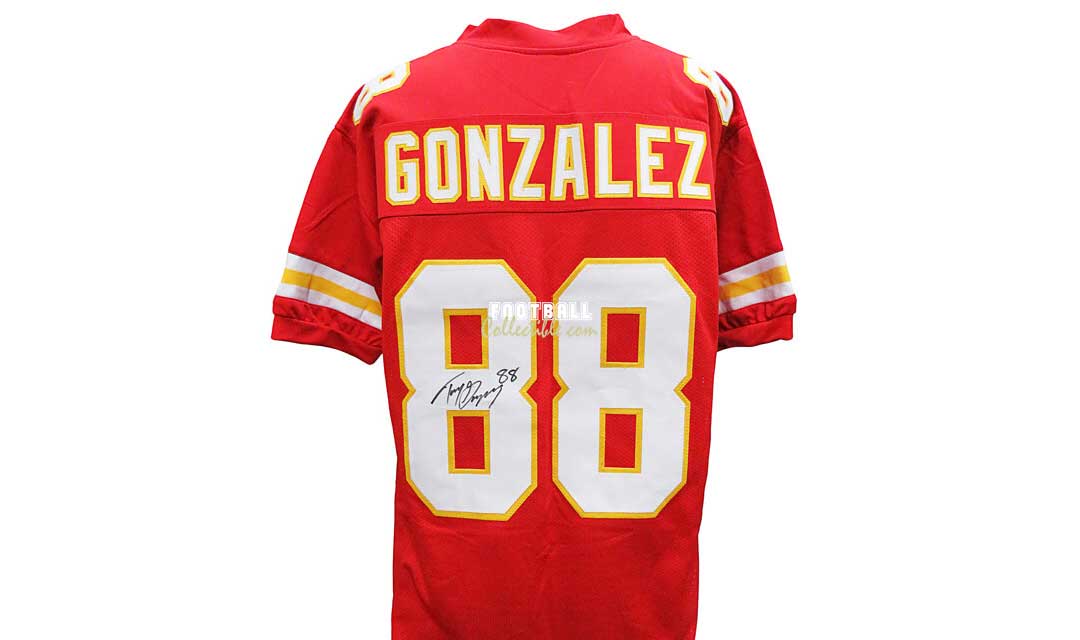 Tony Gonzalez Autographed Kansas City Chiefs Jersey