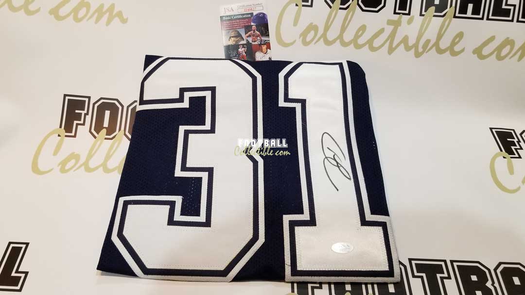 Trevon Diggs Signed Dallas Cowboys Throwback Jersey (JSA COA) 2020