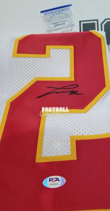 footballcollectible Jamaal Charles Autographed Kansas City Chiefs Jersey