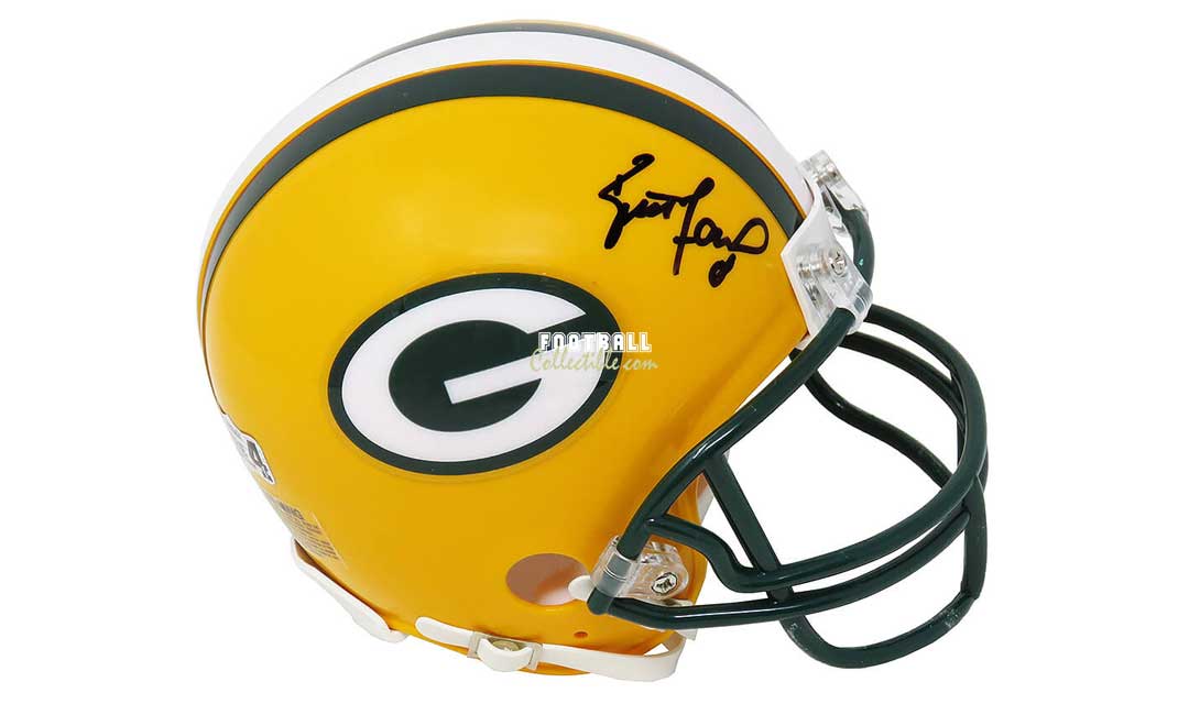 NFL Brett Favre Signed Footballs, Collectible Brett Favre Signed