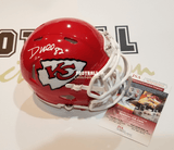 Autographed Mini Helmets Dante Hall Autographed Kansas City Chiefs Mini Helmet