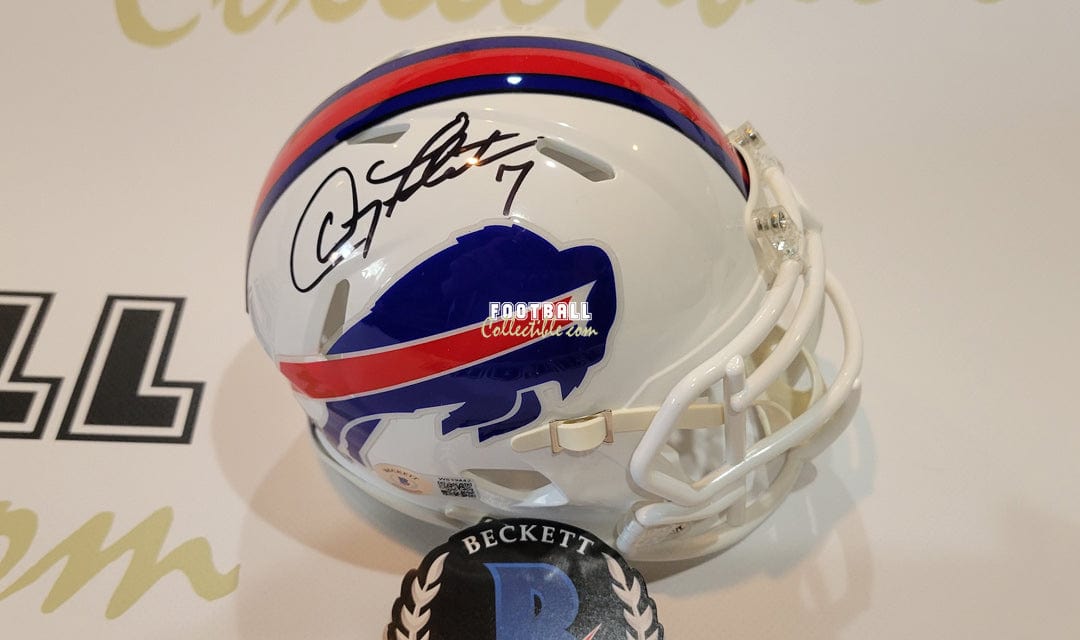 Doug Flutie Autographed Buffalo Bills Mini Helmet