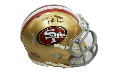 Autographed Mini Helmets Frank Gore Autographed San Francisco 49ers Mini Helmet