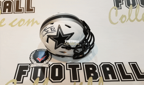 Autographed Mini Helmets Jason Witten Autographed Dallas Cowboys Lunar Eclipse Mini Helmet