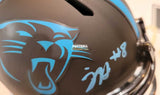 Autographed Mini Helmets Jaycee Horn Autographed Carolina Panthers Mini Helmet