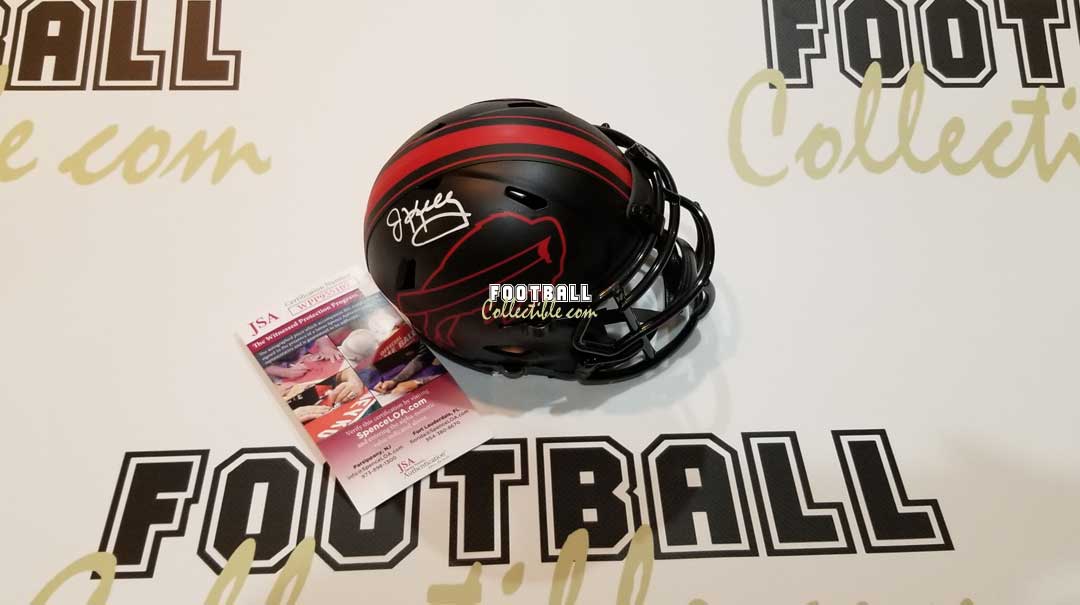 Bills Doug Flutie Authentic Signed Speed Mini Helmet Autographed