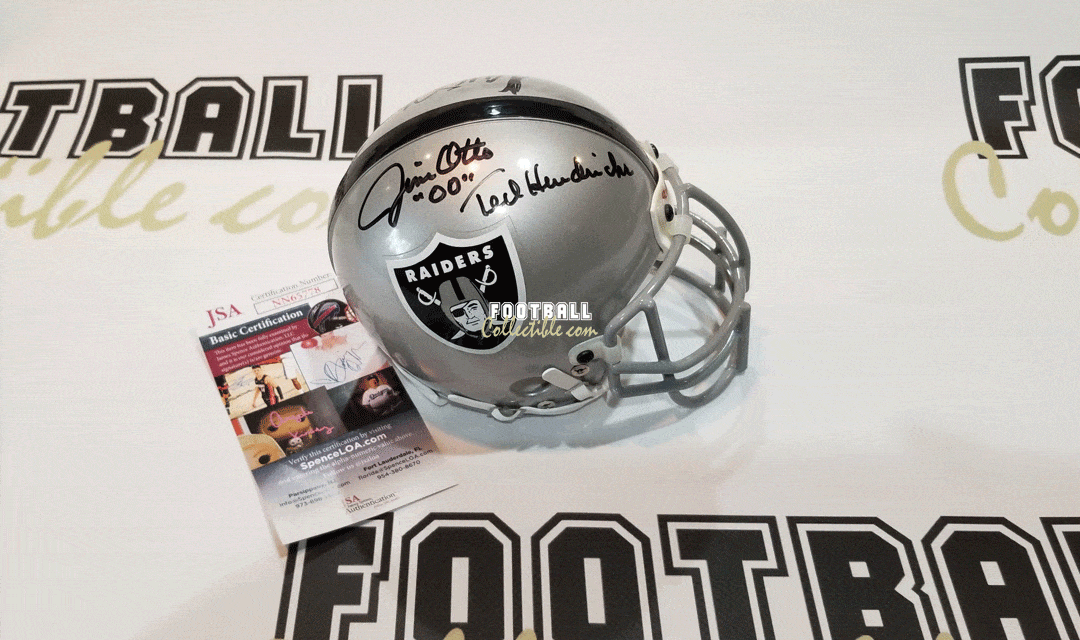 Marcus Allen Signed NFL Football Helmet (Mini)