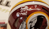 Autographed Mini Helmets Joe Theismann Autographed Washington Redskins Mini Helmet