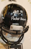 Autographed Mini Helmets Maurice Jones-Drew Autographed Jacksonville Jaguars Mini Helmet