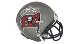 Autographed Mini Helmets Mike Alstott Autographed Tampa Bay Buccaneers Mini Helmet