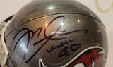 Autographed Mini Helmets Mike Alstott Autographed Tampa Bay Buccaneers Mini Helmet
