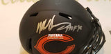 Autographed Mini Helmets Mike Singletary Autographed Chicago Bears Eclipse Mini Helmet