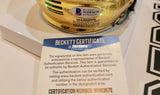 Autographed Mini Helmets Rudy Ruettiger Autographed Notre Dame Chrome Speed Mini Helmet