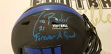 Autographed Mini Helmets Tiki Barber Autographed Eclipse New York Giants Mini Helmet