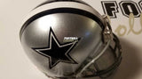 Autographed Mini Helmets Troy Aikman Autographed Dallas Cowboys Mini Helmet