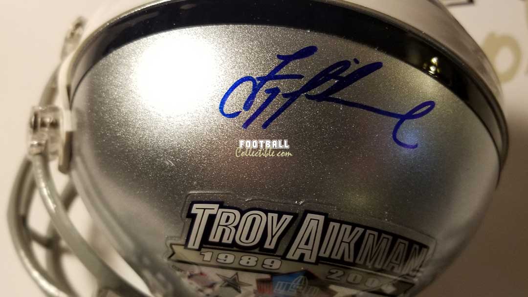 Troy Aikman & Roger Staubach Dallas Cowboys Autographed Football – All In  Autographs