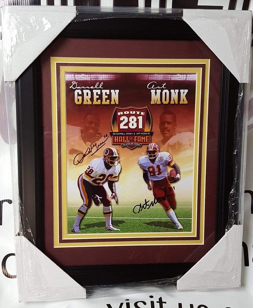 Darrell Green & Art Monk Framed 8 x 10