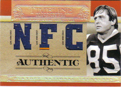 Football Cards, Jersey Jack Youngblood Jersey Football Card