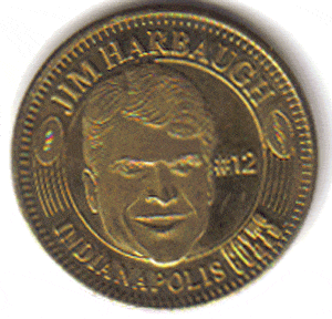 Miscellaneous Jim Harbaugh Pinnacle Limited Edition Coin