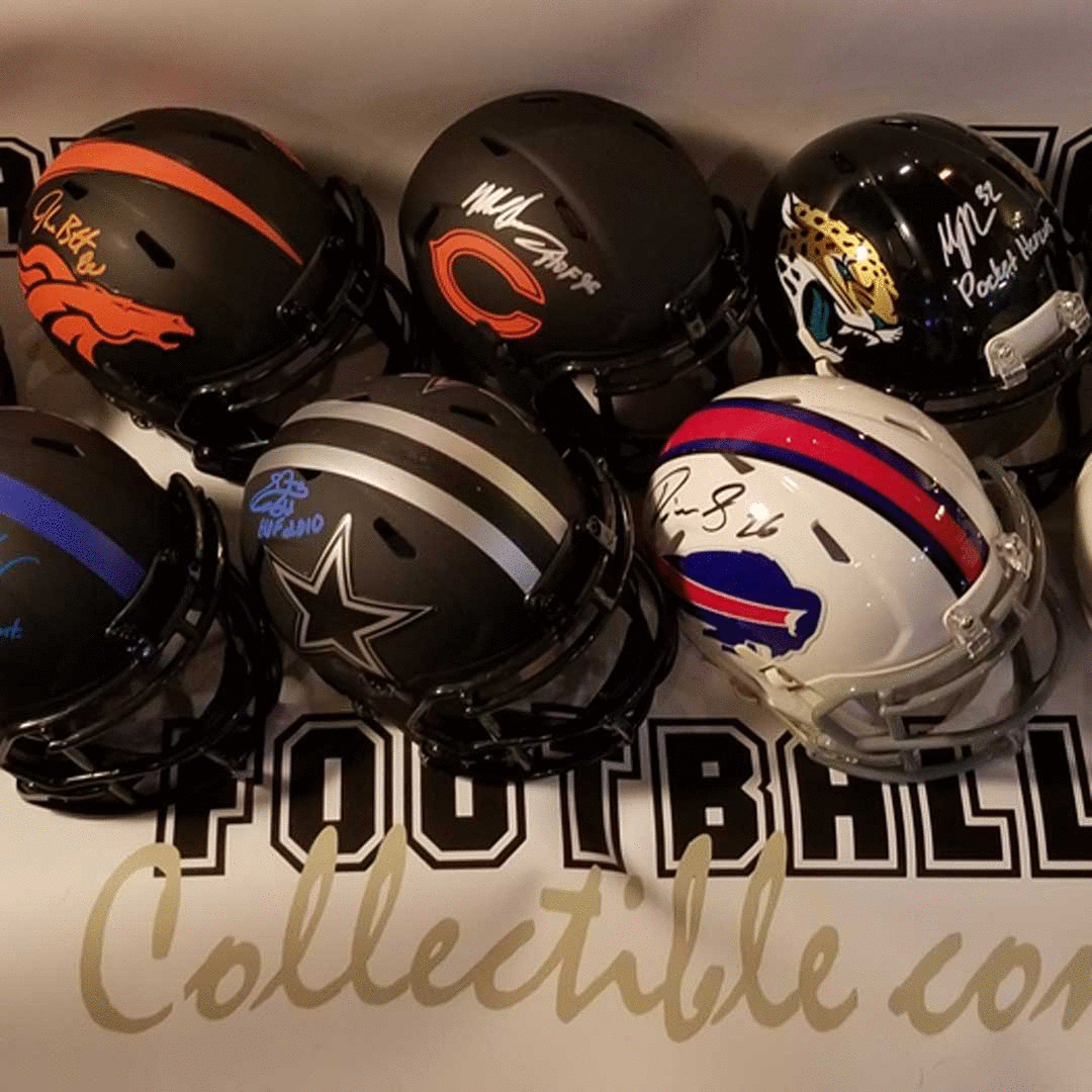 Autographed Mini Helmets – FootballCollectible.com
