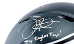 Autographed Full Size Helmets Jalen Hurts Autographed Philadelphia Eagles Authentic Helmet