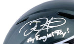 Autographed Full Size Helmets Jalen Hurts Autographed Philadelphia Eagles Replica Helmet