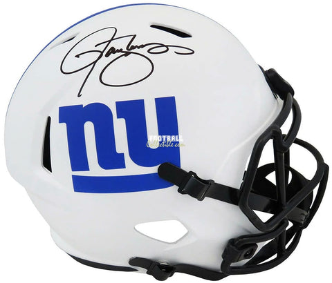 Autographed Full Size Helmets Lawrence Taylor Autographed New York Giants Lunar Eclipse Helmet