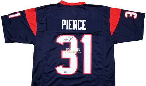 Autographed Jerseys Dameon Pierce Autographed Houston Texans Jersey