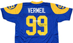 Autographed Jerseys Dick Vermeil Autographed Rams Jersey