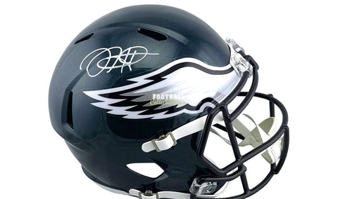 Autographed Jerseys Jalen Hurts Autographed Philadelphia Eagles Replica Helmet