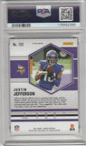 Football Cards 2021 Mosaic Justin Jefferson CAMO PINK #132 – PSA GEM MT 10