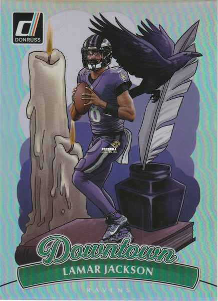 Donruss Downtown Lamar Jackson Jumbo Oversized Card – Baltimore Ravens –  FootballCollectible.com