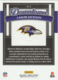 Football Cards Donruss Downtown Lamar Jackson Jumbo Oversized Card – Baltimore Ravens