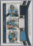 Football Cards Immaculate Collection Triple Jerseys – Derrick Henry / Eddie George / Chris Johnson #12/49 (Ungraded)