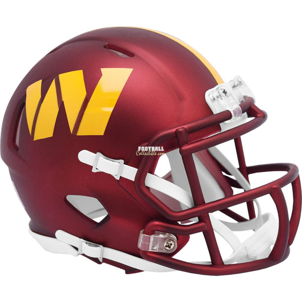 collectable football helmets Washington Commanders Riddell Speed Mini Helmet – FootballCollectible.com