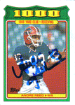 Andre Reed Autographed Football Card