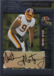 Autographed Football Cards Anthony Montgomery Autographed Football Card.