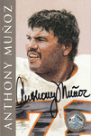 Autographed Football Cards Anthony Munoz Autographed Hall of Fame Card
