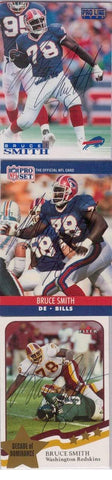 Autographed Football Cards Bruce Smith Autographed Football Cards