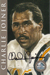 Autographed Football Cards Charlie Joiner Autographed Hall of Fame Card
