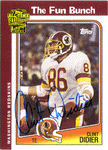 Autographed Football Cards Clint Didier Autographed Football Card