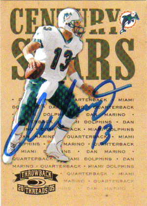 Autographed Football Cards Dan Marino Autographed Football Card