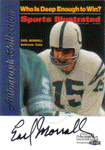 Autographed Football Cards Earl Morrall Autographed Football Card