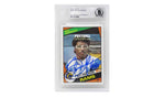 Autographed Football Cards Eric Dickerson Autographed 1984 Topps Rookie Card