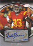 Autographed Football Cards Fred Davis Autographed 2008 Rookie Football Card
