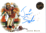 Autographed Football Cards Jamie Silva Autographed Rookie Football Card