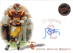 Autographed Football Cards John David Booty Autographed Rookie Football Card