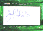 Autographed Football Cards John Hicks Autographed Football Card