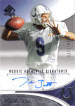 Autographed Football Cards Josh Betts Autographed 2006 Rookie Football Card
